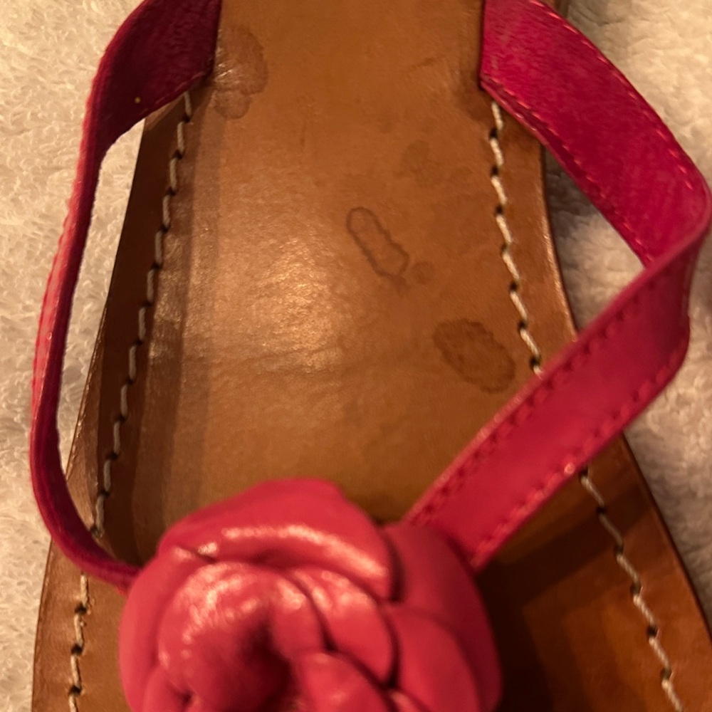 Pink Flower Sandals - Picture 5 of 10